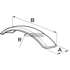 PARAFANGHI IN GOMMA EPDM APPLICABILE A TUTTI I TELAI O SUPPORTI 61868 | NewgardenAgri.com