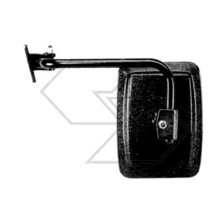 Right-hand side rear view mirror for farm tractor various models | NewgardenAgri.com