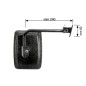 Right-hand side rear view mirror for farm tractor various models