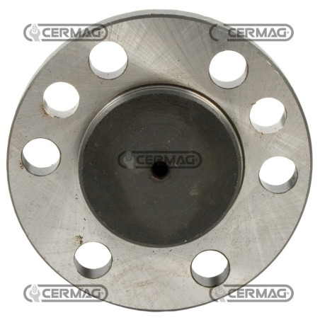 Zapfwelle mit Flansch Flansch 85 mm Profil 1"3/4-Z.6 30527