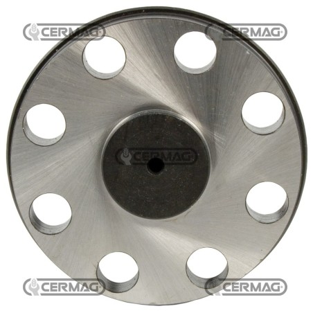 Arbre de prise de force avec bride, bride 94/99 mm, profil 1"3/8-Z.6 31407, fabriqué en Italie
