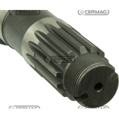 Zapfwelle für CNH, Länge 260 mm, Profil 1" 3/8"-Z.6 32030, Hergestellt in Italien