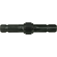 PDF-Welle für JD, Länge 233 mm, Profil 1" 3/8"-Z.6 - 1" 3/8"-Z.21, 32044, Hergestellt in Italien | NewgardenAgri.com