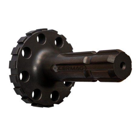 Zapfwelle mit Flansch, Flansch 95/101 mm, Profil 1" 3/8"-Z.6, 32083, Hergestellt in Italien | NewgardenAgri.com