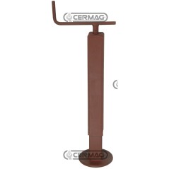 Servotimone telescopico a piede fisso Portata statica 300 kg Altezza 570 mm 60404 MadeinItaly | NewgardenAgri.com