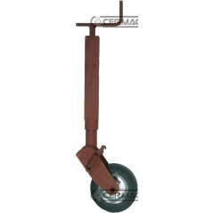 Servotimone con ruota e bloccaggio a molla Portata 500 kg 60414 MadeinItaly | NewgardenAgri.com