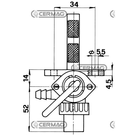 RUBINETTI PER SERBATOI BENZINA E PETROLIO 12199
