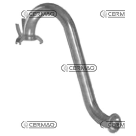 COLLO DI CIGNO ZINCATO CON GIUNTI SFERICI 64724 | NewgardenAgri.com