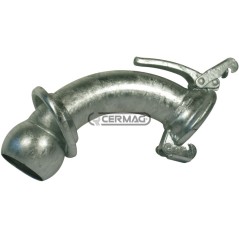 CURVA A 90° ZINCATA, CON GIUNTO SFERICO 60666 MadeinItaly | NewgardenAgri.com