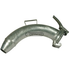 CURVA A 90° ZINCATA FEMMINA CON CONO 61992 MadeinItaly | NewgardenAgri.com