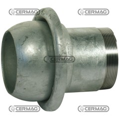 SEMIGIUNTO SFERICO MASCHIO MANICOTTO FILETTATO 60772 MadeinItaly | NewgardenAgri.com