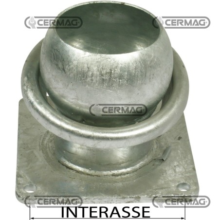 SFERA CON FLANGIA ZINCATA 62007 MadeinItaly | NewgardenAgri.com