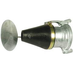 DIFFUSORE A VENTAGLIO CON SEMIGIUNTO FEMMINA E CON CONO IN GOMMA 62012 MadeinItaly | NewgardenAgri.com