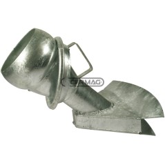 Diffusore MASCHIO con cono a doppio ventaglio zincato Ø 120 mm 65349 MadeinItaly | NewgardenAgri.com