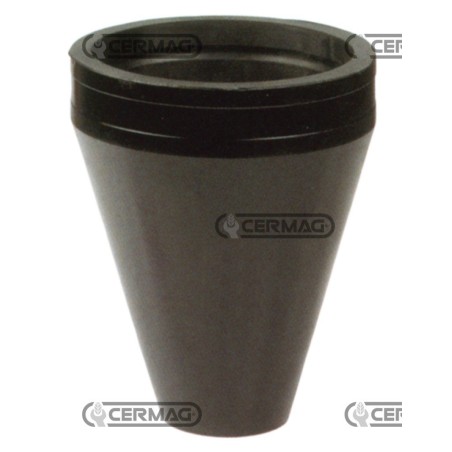 Cono di scarico in gomma Diametro 6" 61091 Metaltecnica | NewgardenAgri.com