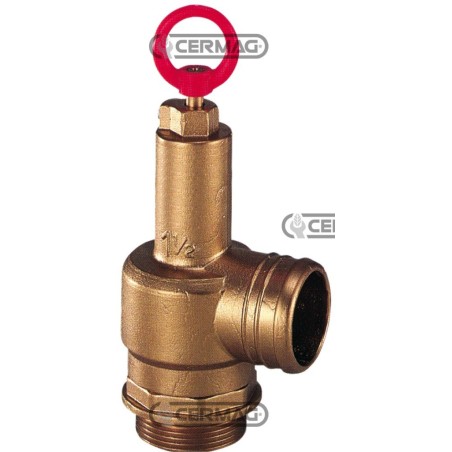 Sicherheitsventil mit Schlauchanschluss 61126 Metaltecnica | NewgardenAgri.com