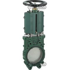 Saracinesca a lama senza scarico - versione a volantino DN 8" Inch 63564 Metaltecnica | NewgardenAgri.com