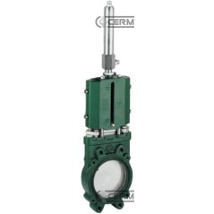 Saracinesca a lama senza scarico - versione a cilindro idraulico DN 8" Inch 63567 Metaltecnica | NewgardenAgri.com