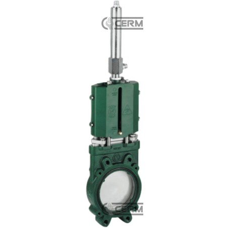 Saracinesca a lama senza scarico - versione a cilindro idraulico DN 10" Inch 63568 Metaltecnica | NewgardenAgri.com