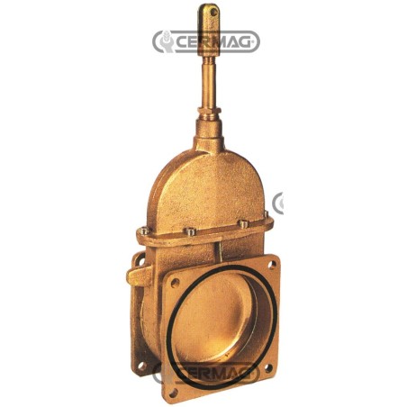 SARACINESCA A STANTUFFO A 2 FLANGE 61099 Metaltecnica | NewgardenAgri.com