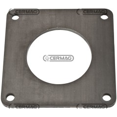 Brida cuadrada para válvulas de compuerta de émbolo de 6" 62029 Metaltecnica | NewgardenAgri.com