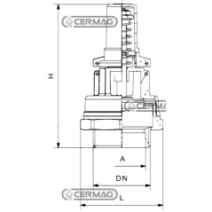 Vacuum regulation valve - RIV290 64935 Riv