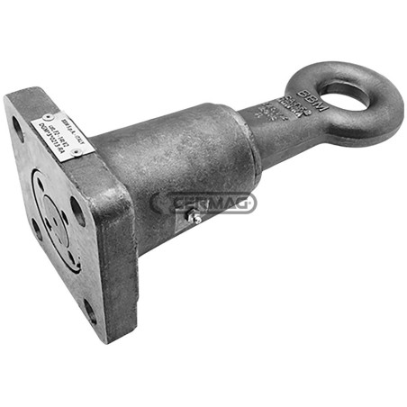 Argolla de remolque giratoria. Diámetro: 50 mm. Orificios: 4x23 mm. 65604 | NewgardenAgri.com