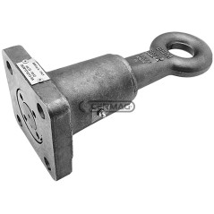 Argolla de remolque giratoria Diámetro 68 mm Orificios 8x21 mm 65569 | NewgardenAgri.com