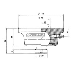 CONECTOR DE BOLA 62692 | NewgardenAgri.com