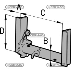 Winch Diameter 42 mm Right Side 60423