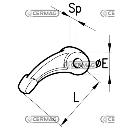 Saltarello Lunghezza 48 mm 60429