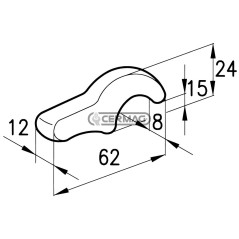 Dente elefante 60467