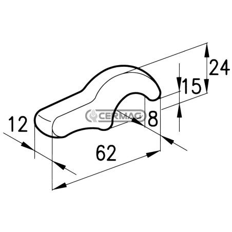 Dente elefante 60467