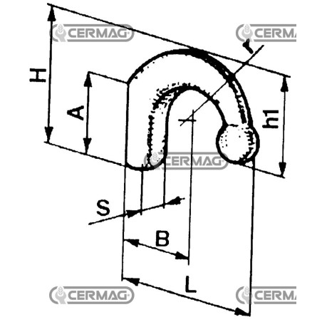 Tendeur de corde robuste 60491