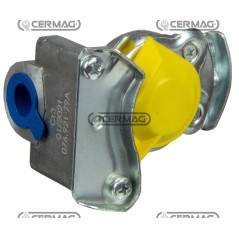 SEMI ACCOPPIAMENTO TIPO ISO (europa) - ISO motrice GIALLO 62796