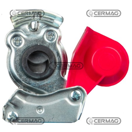 SEMI ACCOPPIAMENTO TIPO ISO (europa) - ISO rimorchio ROSSO 62797 | NewgardenAgri.com