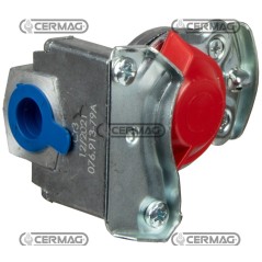 SEMI ACCOPPIAMENTO TIPO ISO (europa) - ISO rimorchio ROSSO 62797