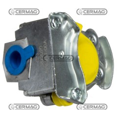 SEMI ACCOPPIAMENTO TIPO ISO (europa) - ISO rimorchio GIALLO 62798