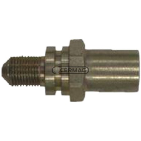RACCORDO TESTA CONVESSA CON SEDE SEEGER PER TUBO SAE J 1401 63689 | NewgardenAgri.com