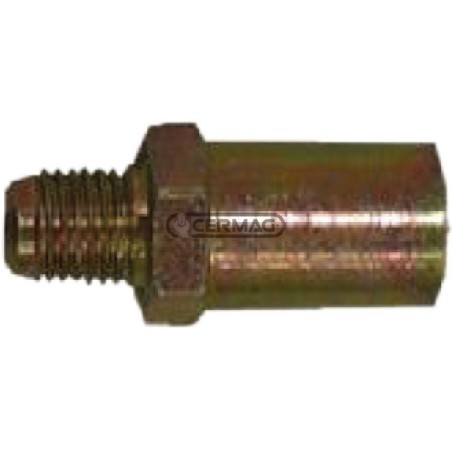 RACCORDO TESTA PIANA FILETTO PARZIALE PER TUBO SAE J 1401 63706 | NewgardenAgri.com
