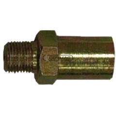RACCORDO TESTA PIANA TUTTO FILETTO PER TUBO SAE J 1401 63681 | NewgardenAgri.com