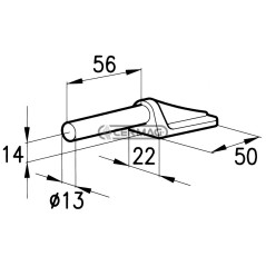 Scharnierstift 60449