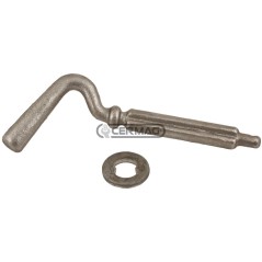 CHIAVISTELLO A 2 SCANALATURE CON RONDELLA 60496 | NewgardenAgri.com