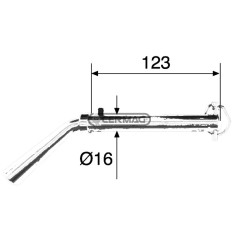 CHIAVISTELLO Ø 16 A 1 SPINA 62885 | NewgardenAgri.com
