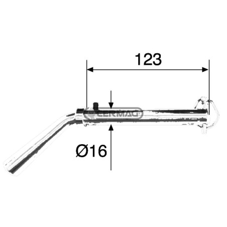 CHIAVISTELLO Ø 16 A 1 SPINA 62885 | NewgardenAgri.com