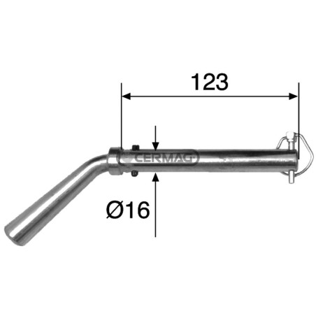 CHIAVISTELLO Ø 16 A 2 SPINE 62886 | NewgardenAgri.com