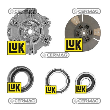 Kit frizione Diametro 280 mm - 11 " 16260 LUK | NewgardenAgri.com