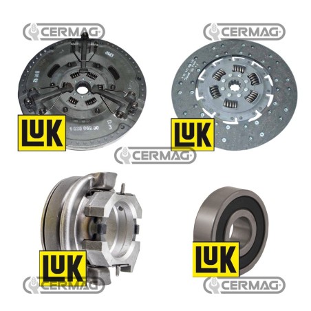 Kit frizione Diametro 280 mm - 11 " 16193 LUK | NewgardenAgri.com