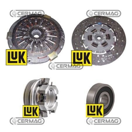 Kit de embrague de doble disco Diámetro 310 mm - 12" 16194 LUK | NewgardenAgri.com