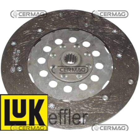 Disco de embrague rígido PDF Diámetro 250 mm Perfil 22x19EV - Z.13 15971 LUK | NewgardenAgri.com
